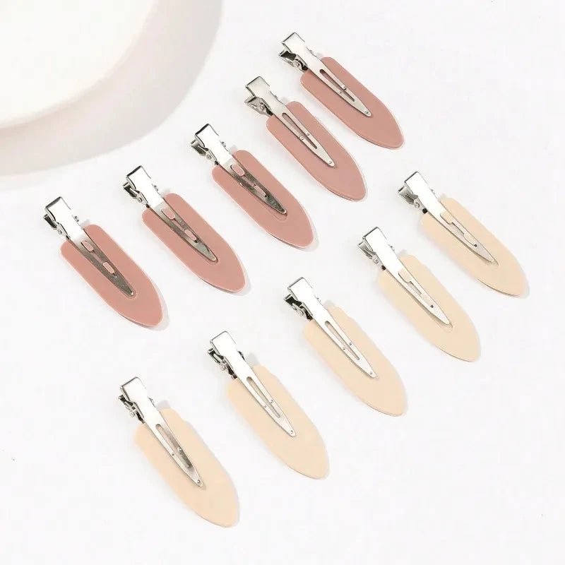 10pcs/set Women Hair Clips Side Bangs Fix FringeBarrette Makeup Tools Female Ladies Girls HeadwearHairpin Hair Accessories - GOGLOBALL