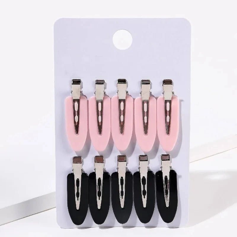 10pcs/set Women Hair Clips Side Bangs Fix FringeBarrette Makeup Tools Female Ladies Girls HeadwearHairpin Hair Accessories - GOGLOBALL