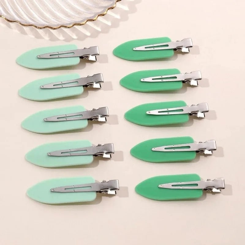 10pcs/set Women Hair Clips Side Bangs Fix FringeBarrette Makeup Tools Female Ladies Girls HeadwearHairpin Hair Accessories - GOGLOBALL