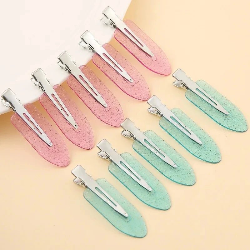 10pcs/set Women Hair Clips Side Bangs Fix FringeBarrette Makeup Tools Female Ladies Girls HeadwearHairpin Hair Accessories - GOGLOBALL