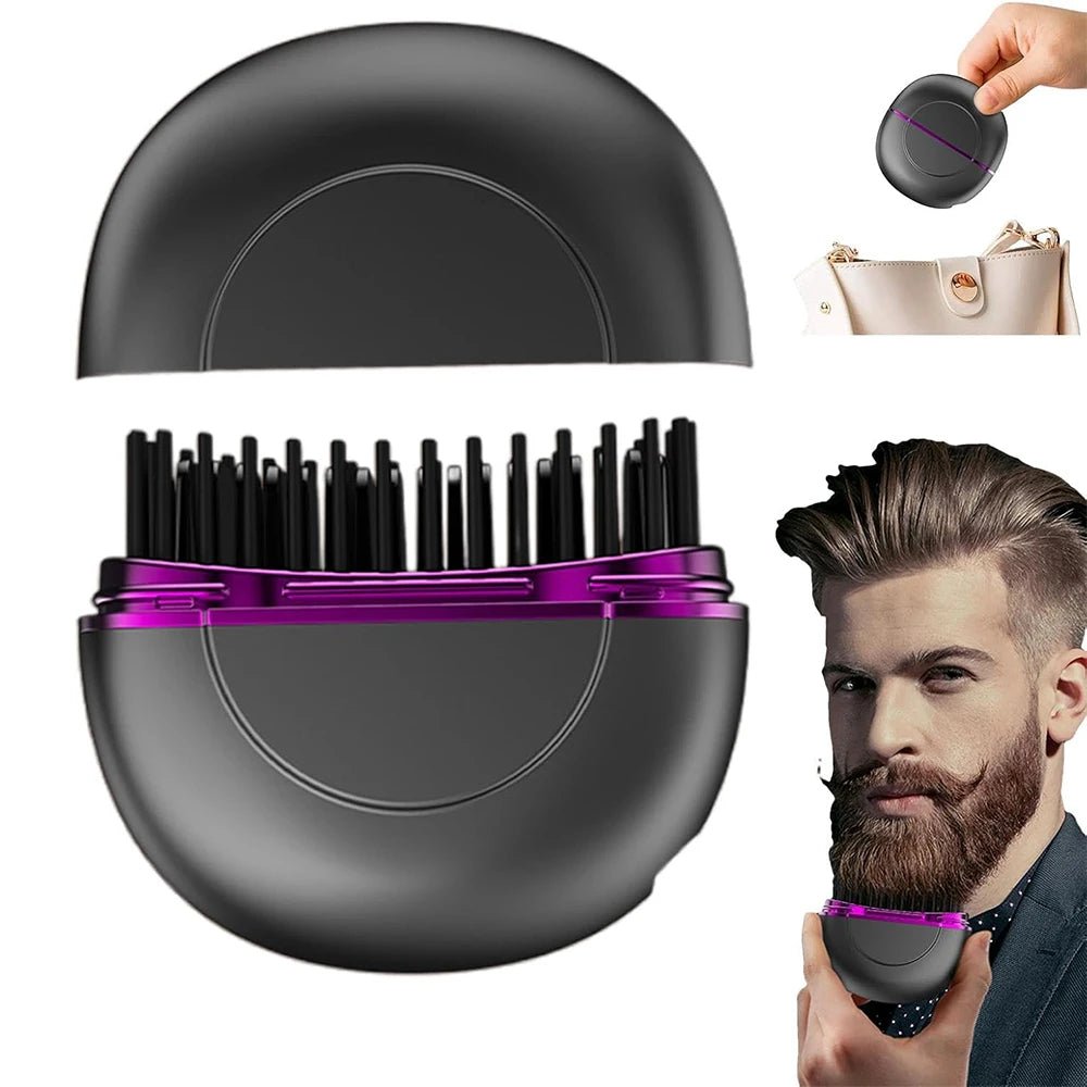 Mini Beard Straightener Wireless Hair Straightener - GOGLOBALL